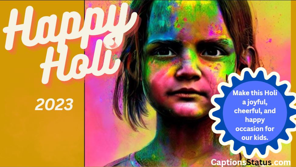 Holi Quotes for children's