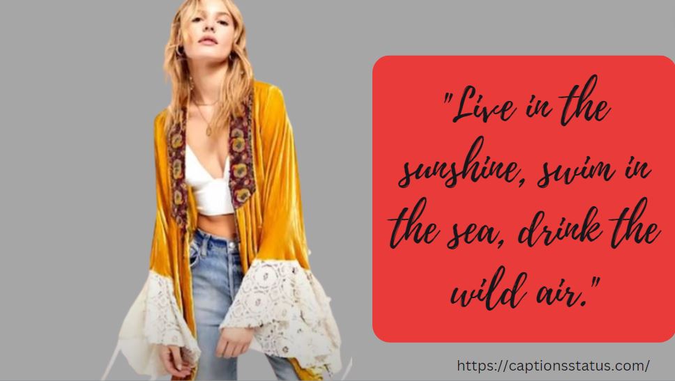 Boho Captions And Quotes For Instagram