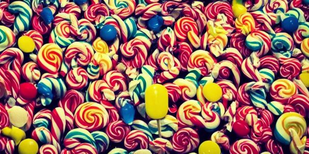 variety of lollipop
