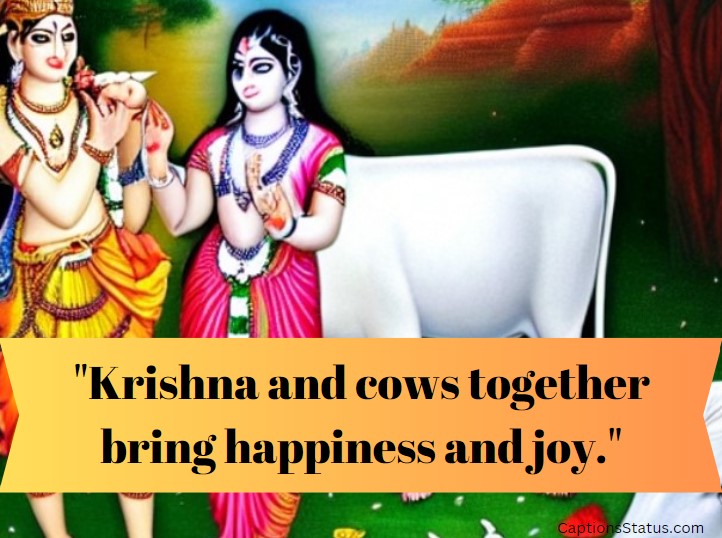 Krishna Cow Love Quotes