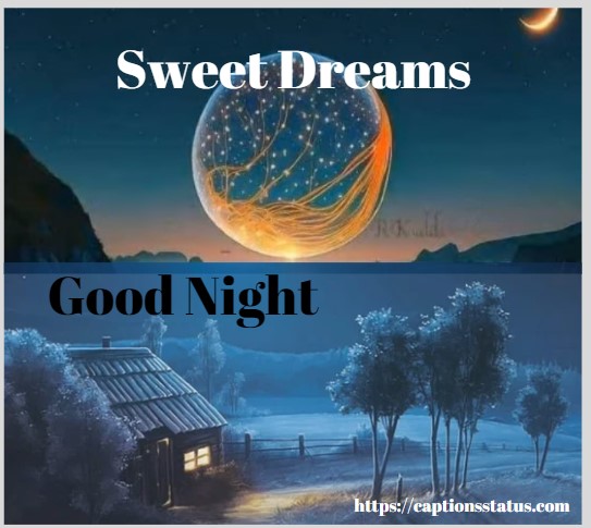 Sweet Good Night Captions | Selfie Night Out Quotes - CaptionsStatus
