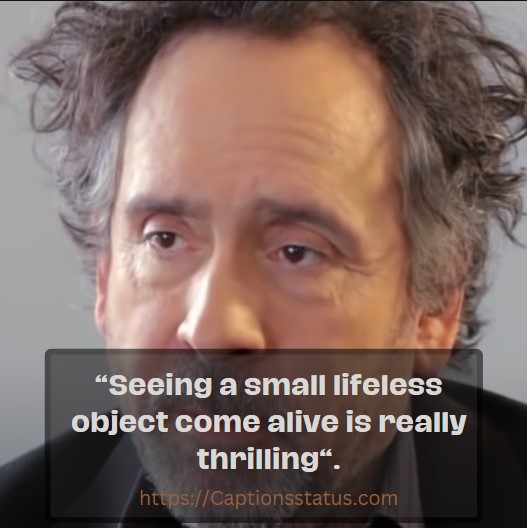Tim Burton Quotes About Life: