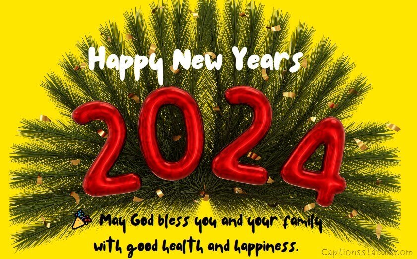 Happy New Year wishes Family