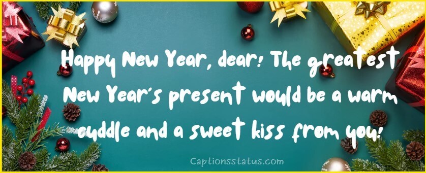 Romantic New Year Wishes image