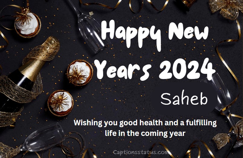 New Year Wishes for Saheb/ Sir