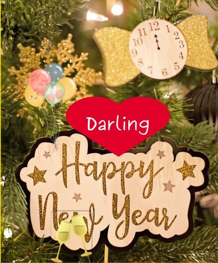 New Year Messages for Darling