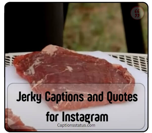Jerky Captions and Quotes for Instagram