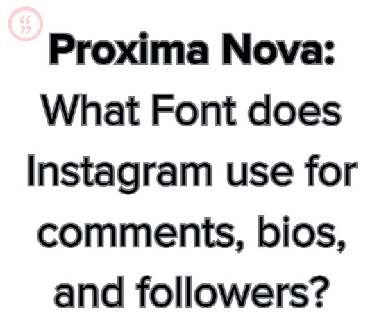 Proxima Nova: A Friendly Choice