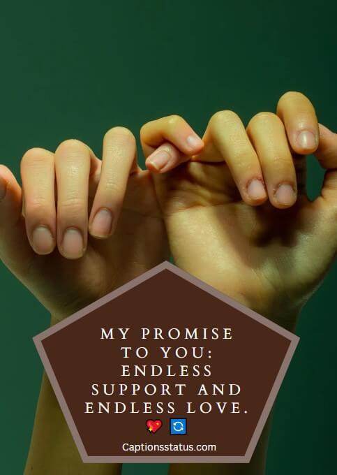 Promise Day Captions for Girlfriend