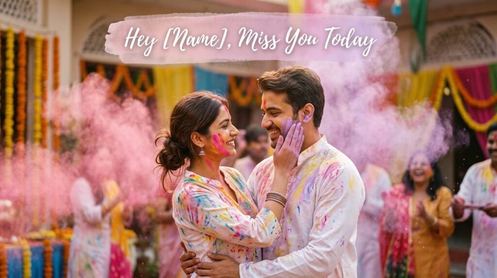 Personalized Holi Message 2026