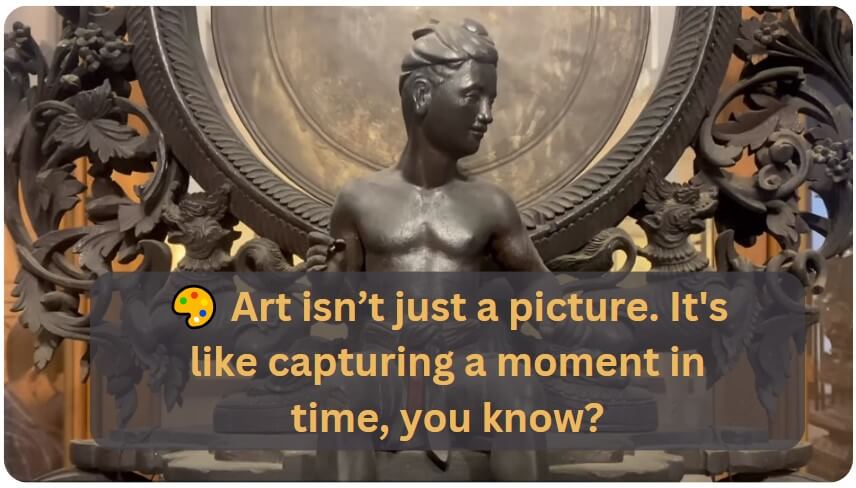 Art Museum Captions for Instagram